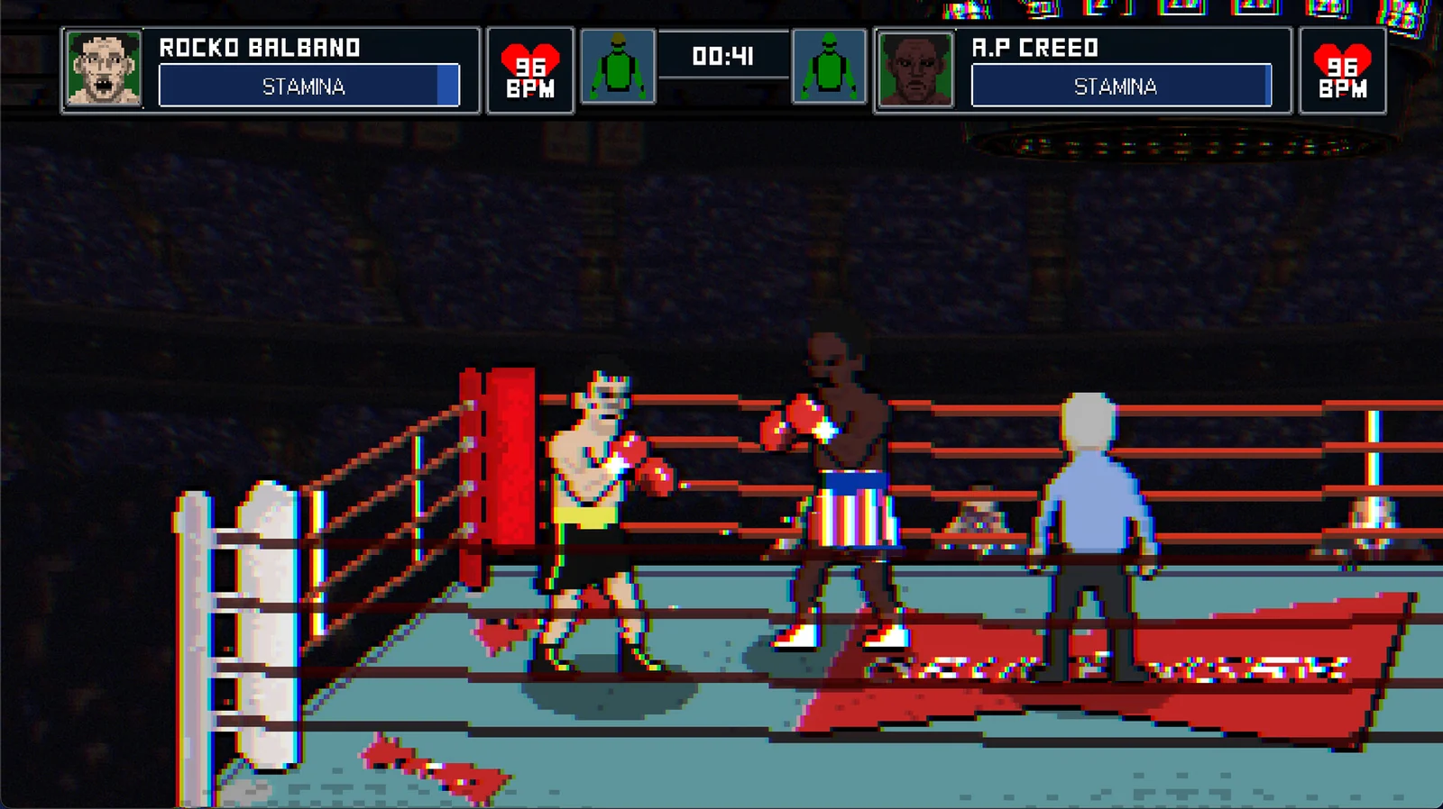 Bruisers 2D Boxing system requirements — in-game screenshot